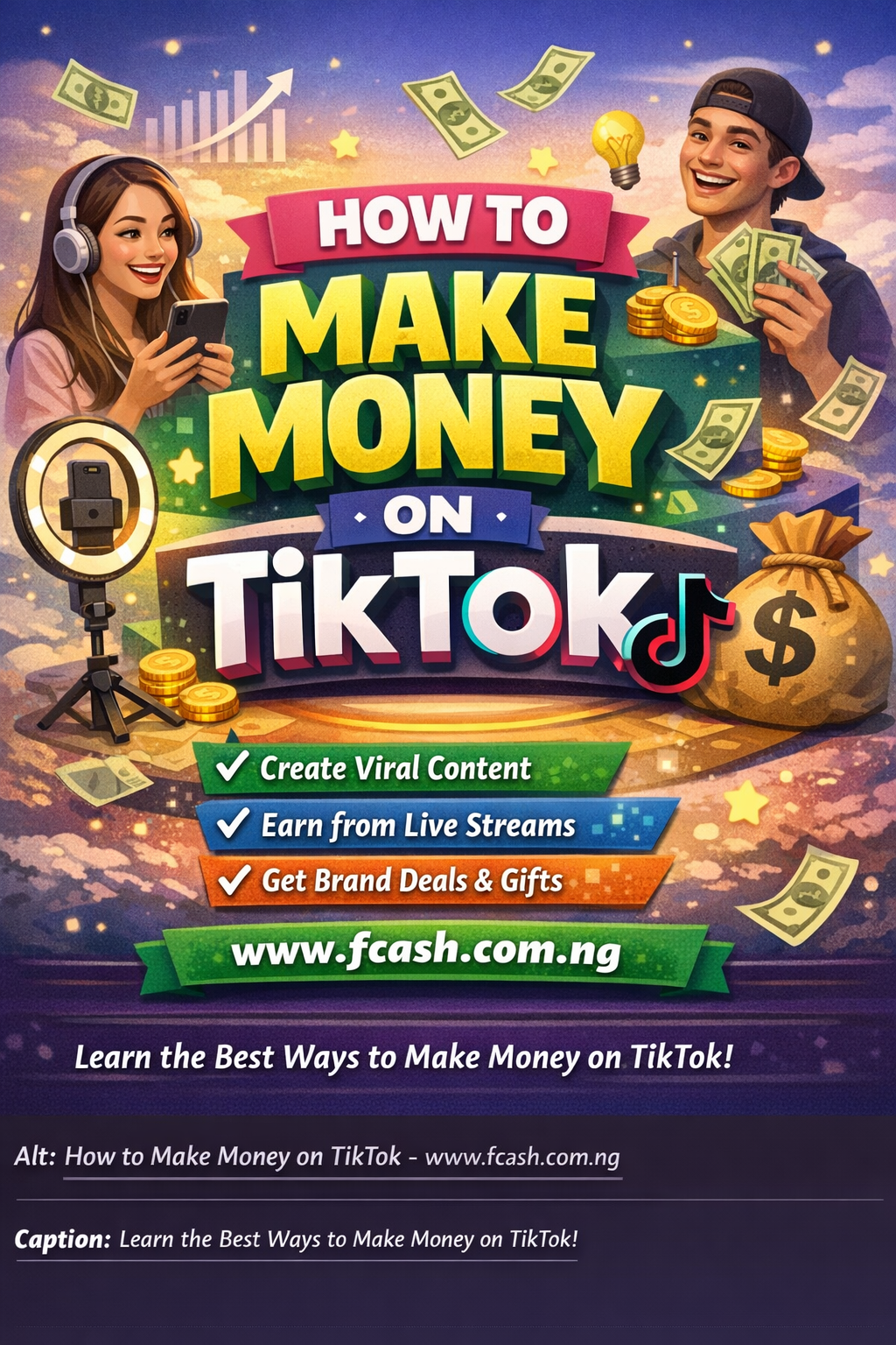 How to make money on TikTok in 2026: in a simple step